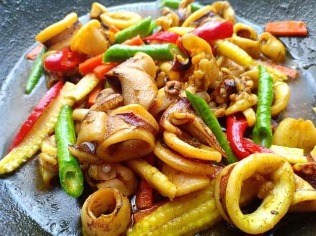 Sotong Goreng Kunyit 